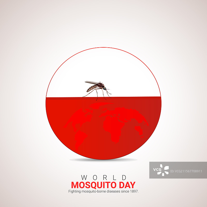 世界蚊子日创意广告设计蚊子图片素材