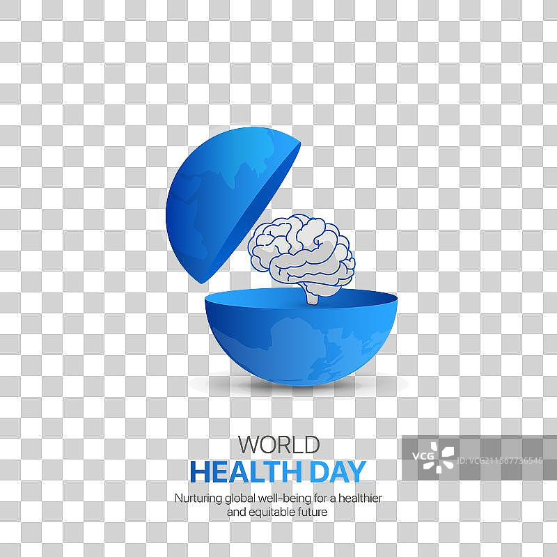 世界卫生日 创意广告图片素材