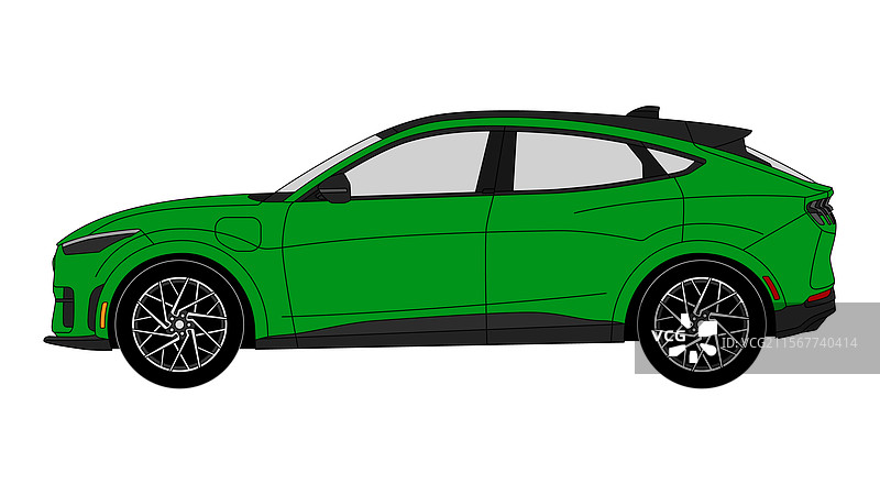 福特野马Mach-E图片素材