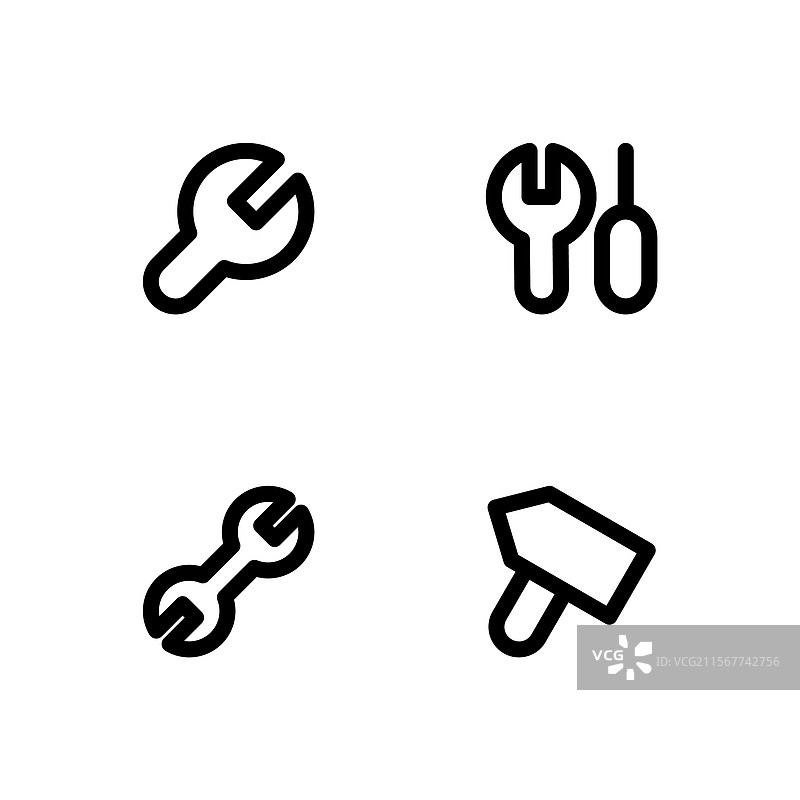 工具图标集 工具图标图片素材