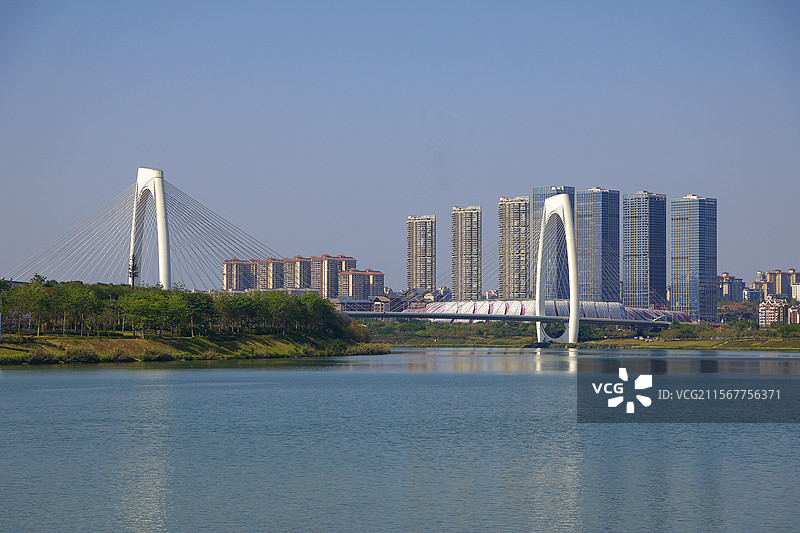 南宁青山大桥图片素材