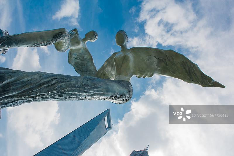 上海摩天大楼群像图片素材