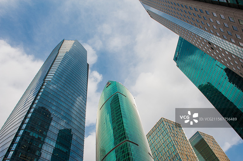 上海摩天大楼群像图片素材
