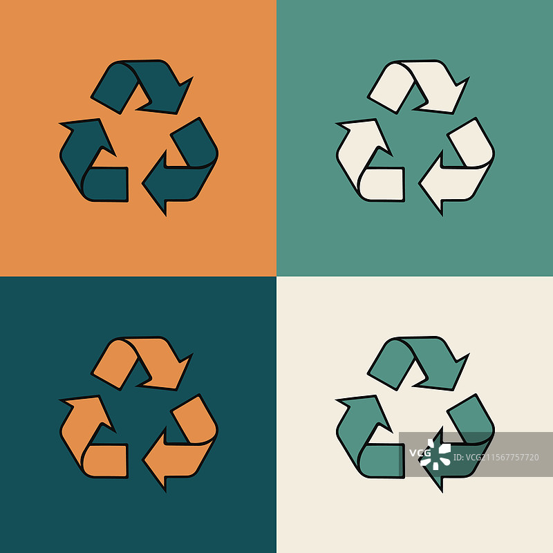 回收图标包图片素材