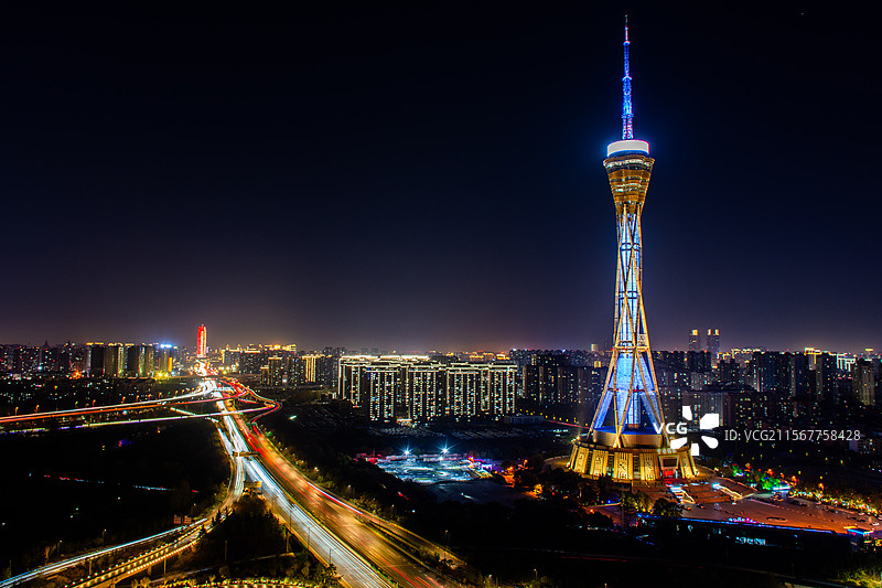 夜·郑州图片素材