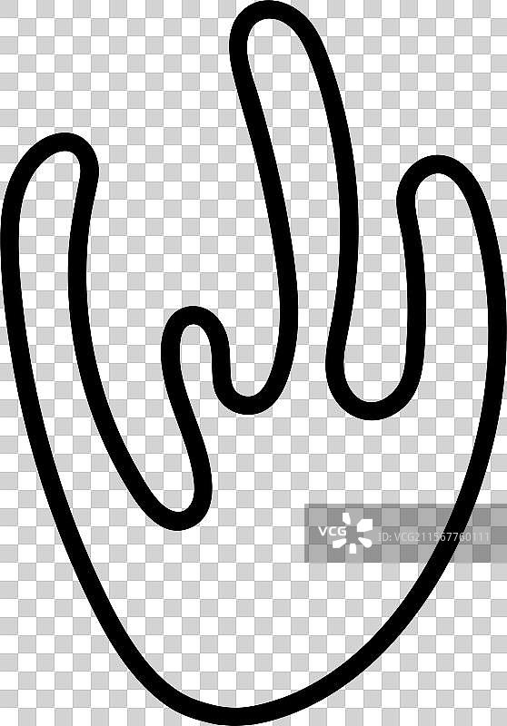 涂鸦海藻植物图片素材