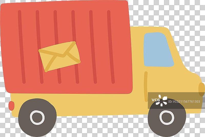 卡通货车图片素材