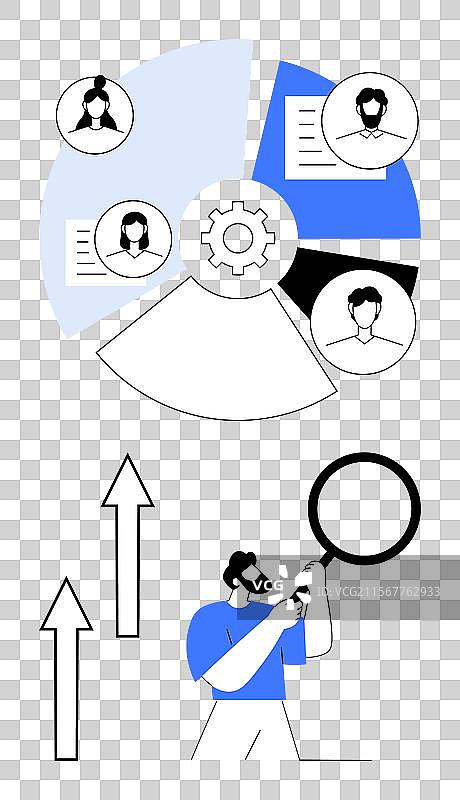 团队协作与成长洞察图片素材