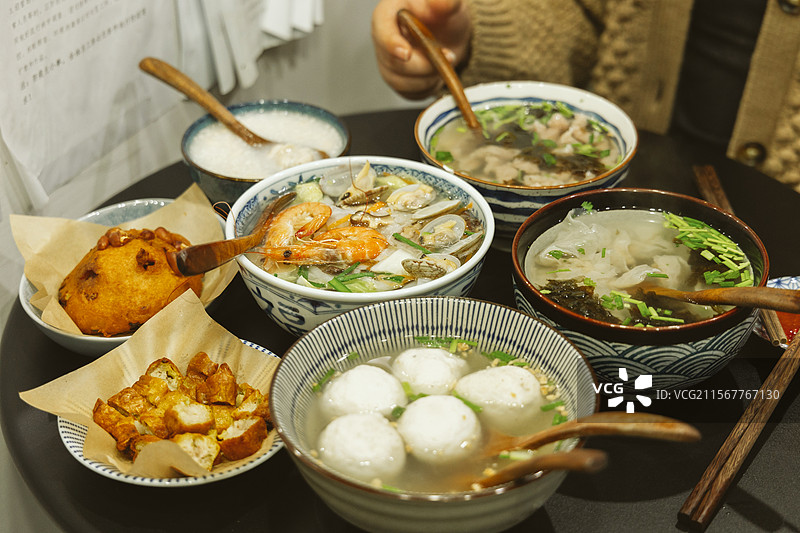 福鼎肉片鲜汤福建美食肉片汤福建美味瘦肉汤瘦肉图片素材