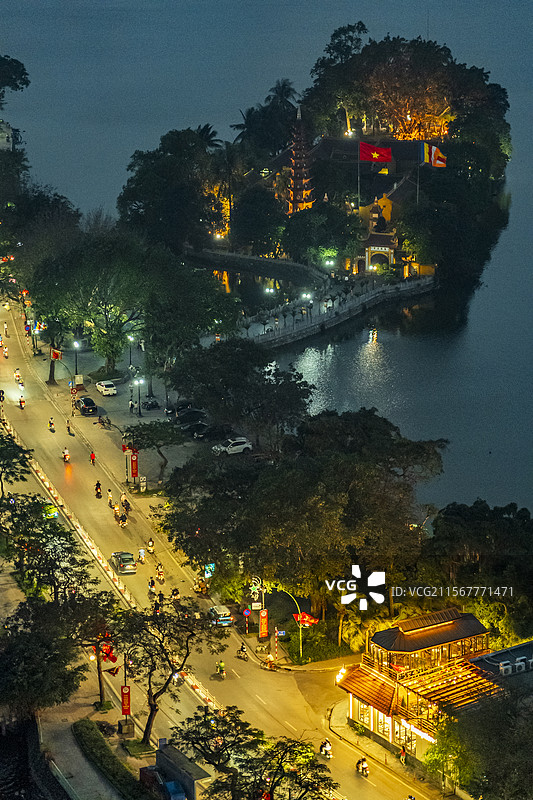 越南河内城市风光照片图片素材