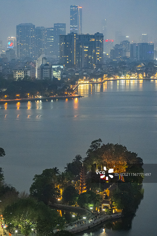 越南河内城市风光照片图片素材