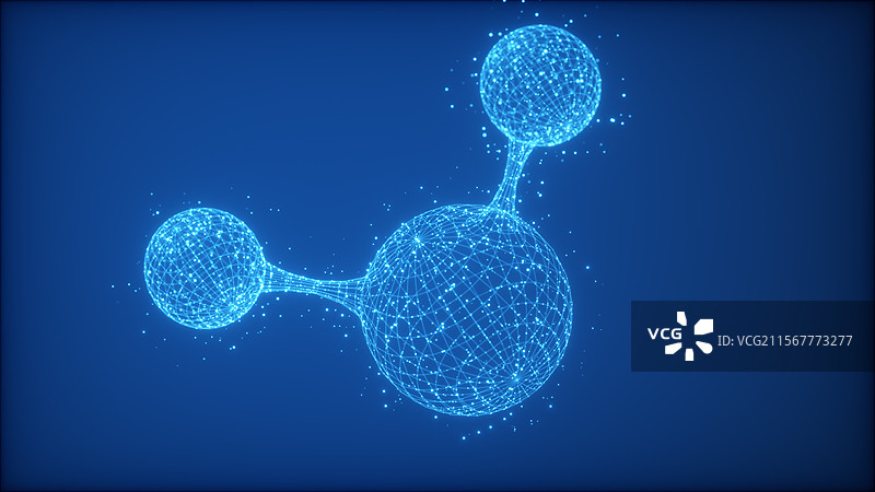 3D渲染的科技背景图图片素材