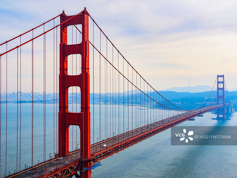 旧金山金门大桥图片素材