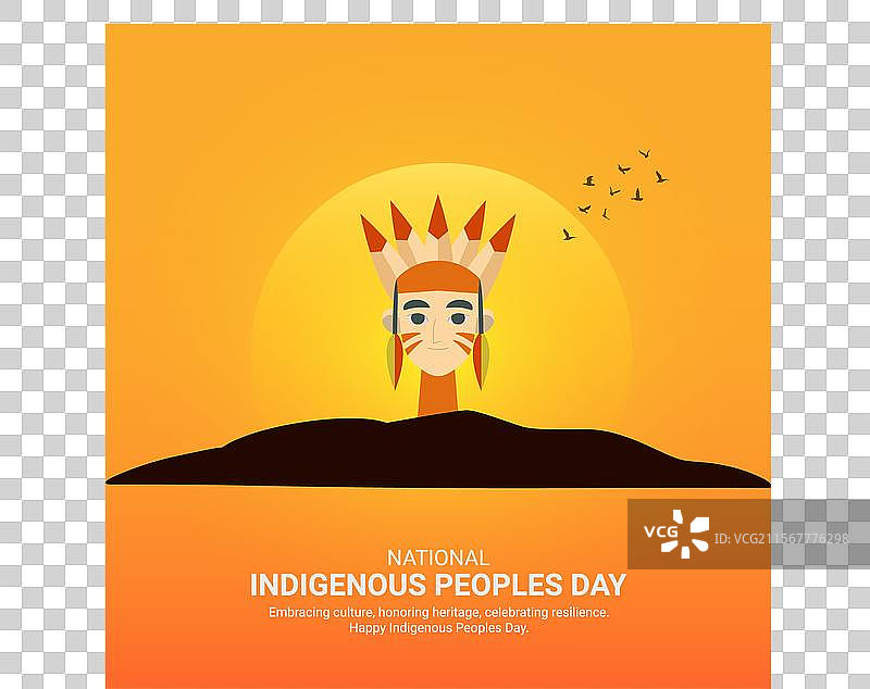 国家土著人民日图片素材