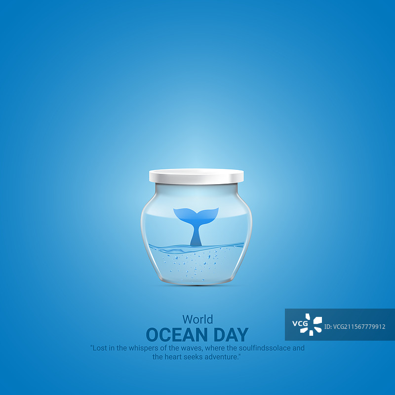 世界海洋日 创意广告图片素材