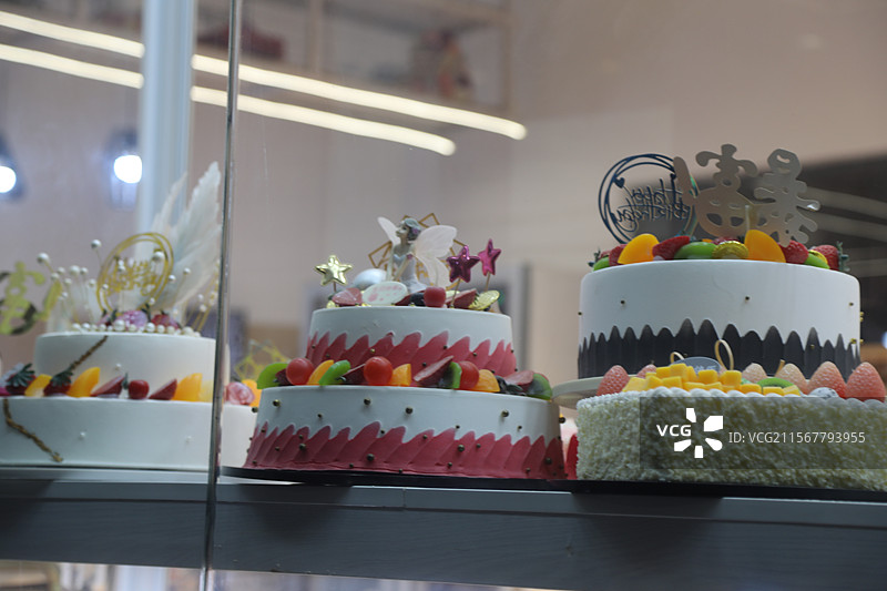 重庆市云阳县的蛋糕店糕点甜品面包水果蛋糕图片素材