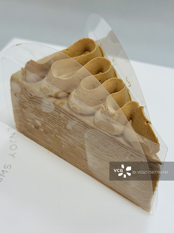 甜品伯爵千层蛋糕图片素材