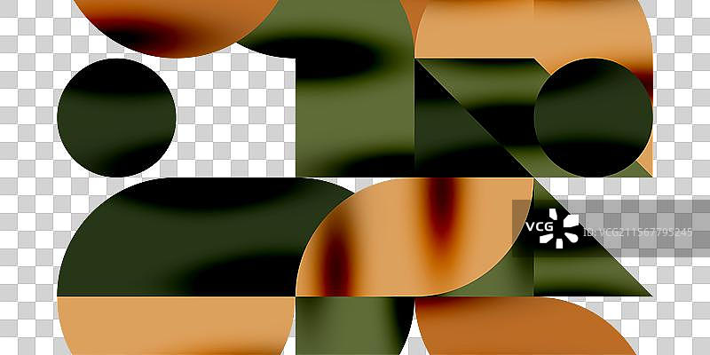 科技极简圆形几何艺术图片素材