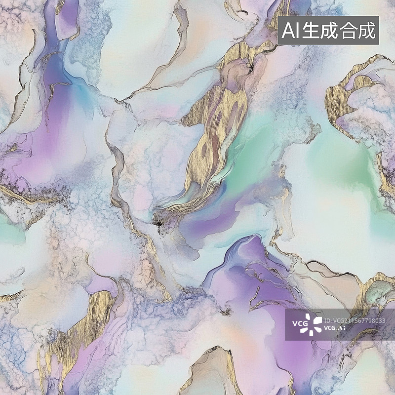 【AI数字艺术】抽象大理石纹理图案图片素材