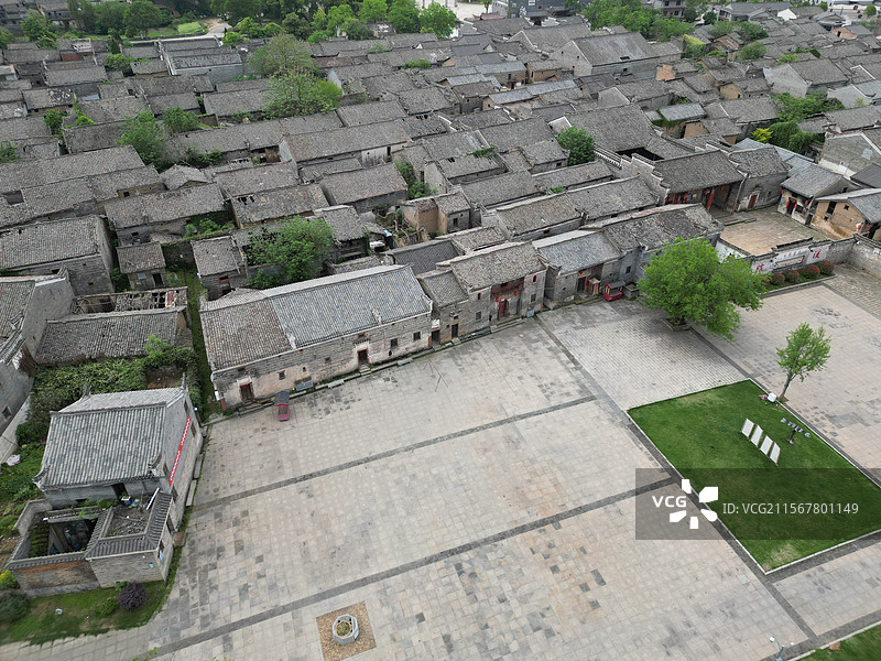 渼陂古村图片素材