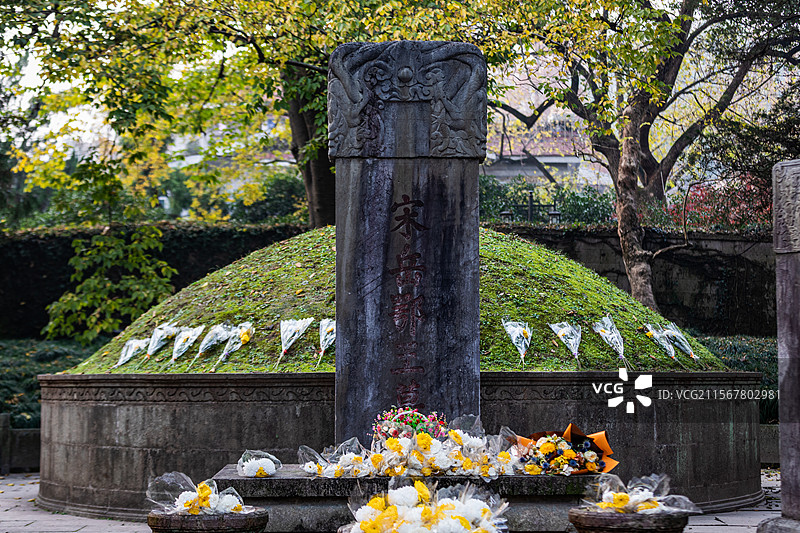 杭州岳王庙图片素材