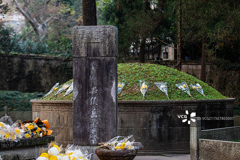 杭州岳王庙图片素材
