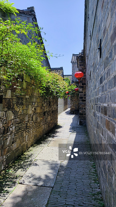 南京明代商业古街南京老城南老门东图片素材