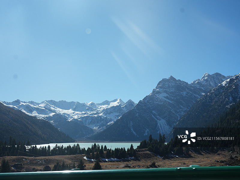 318川藏线沿途风景川西风景图片素材