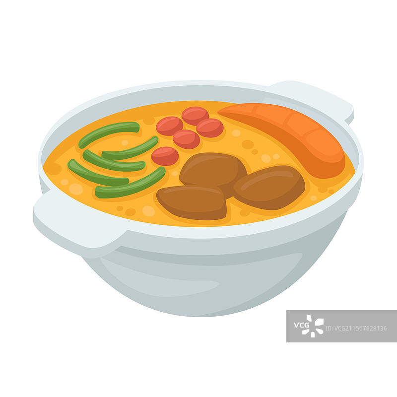 食物锅表情符号图标图片素材