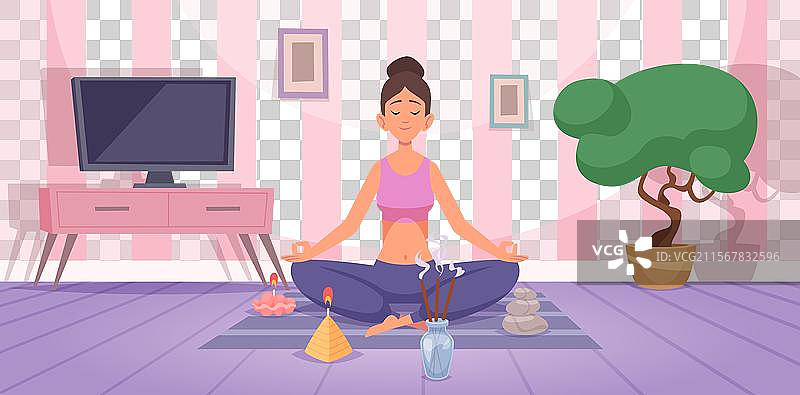 芳香疗法按摩室的内部环境图片素材