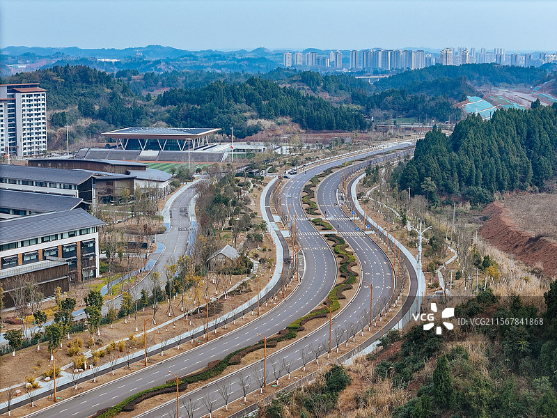 成都美术学院 川音美 资阳 雁江区 资州大道 校园图片素材
