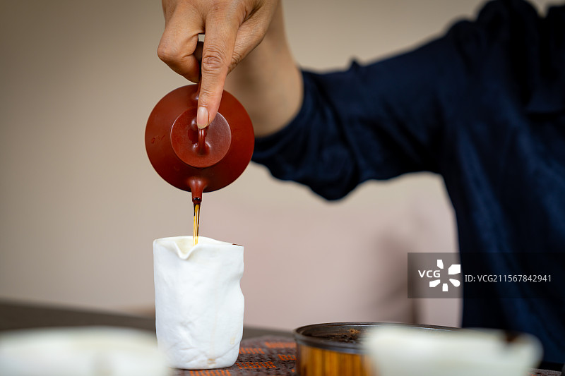 武夷山岩茶大红袍图片素材