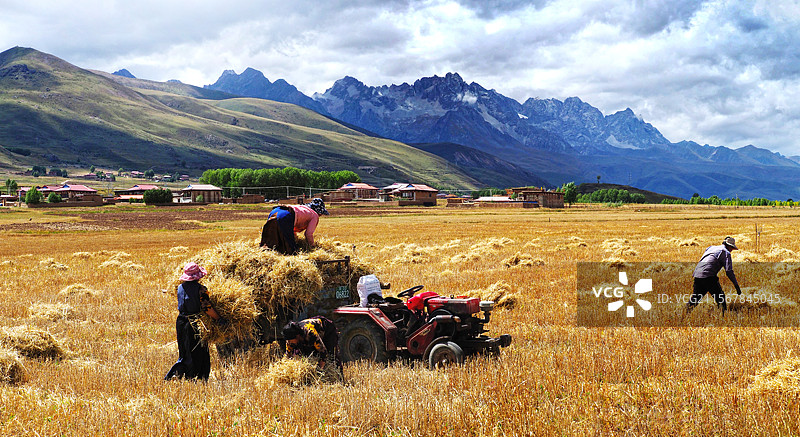 甘孜风光图片素材