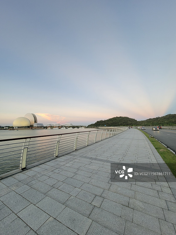 广东珠海大剧院日月贝图片素材