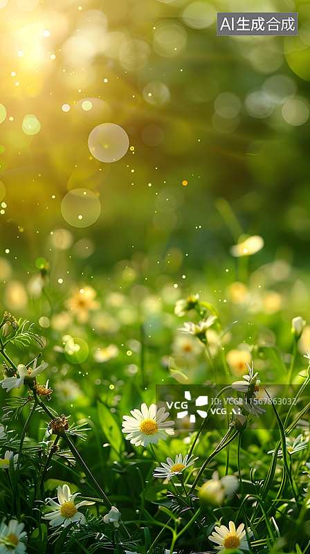 【AI数字艺术】春天夏天季节风景图片素材