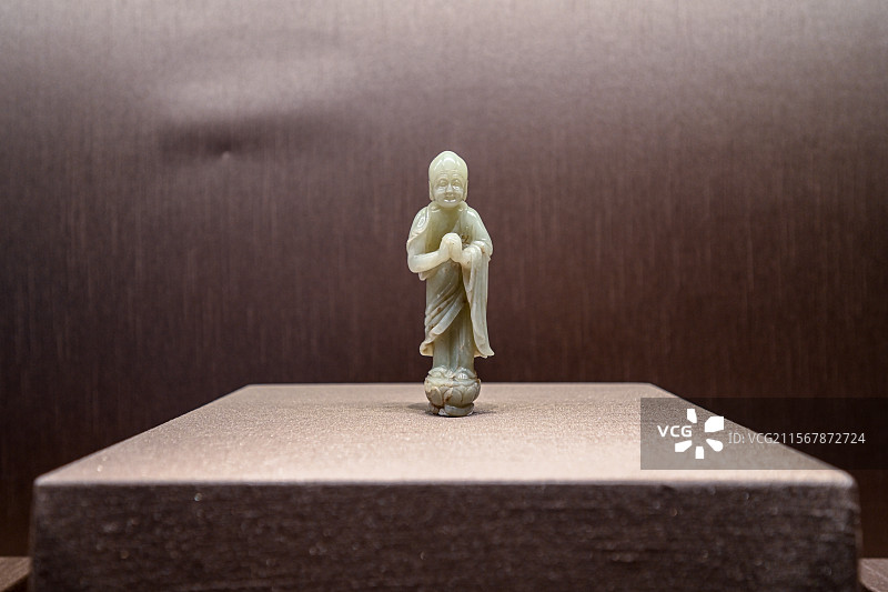 上海市博物馆展出的玉器文物图片素材