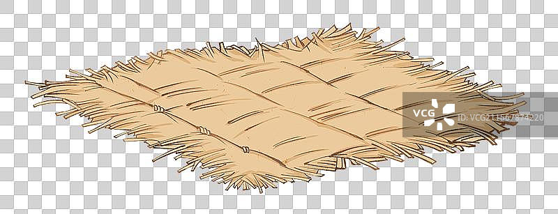 卧薪尝胆古代草席柴草元素图片素材