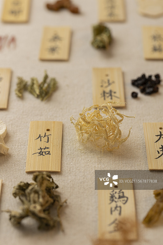 中药材竹茹图片素材