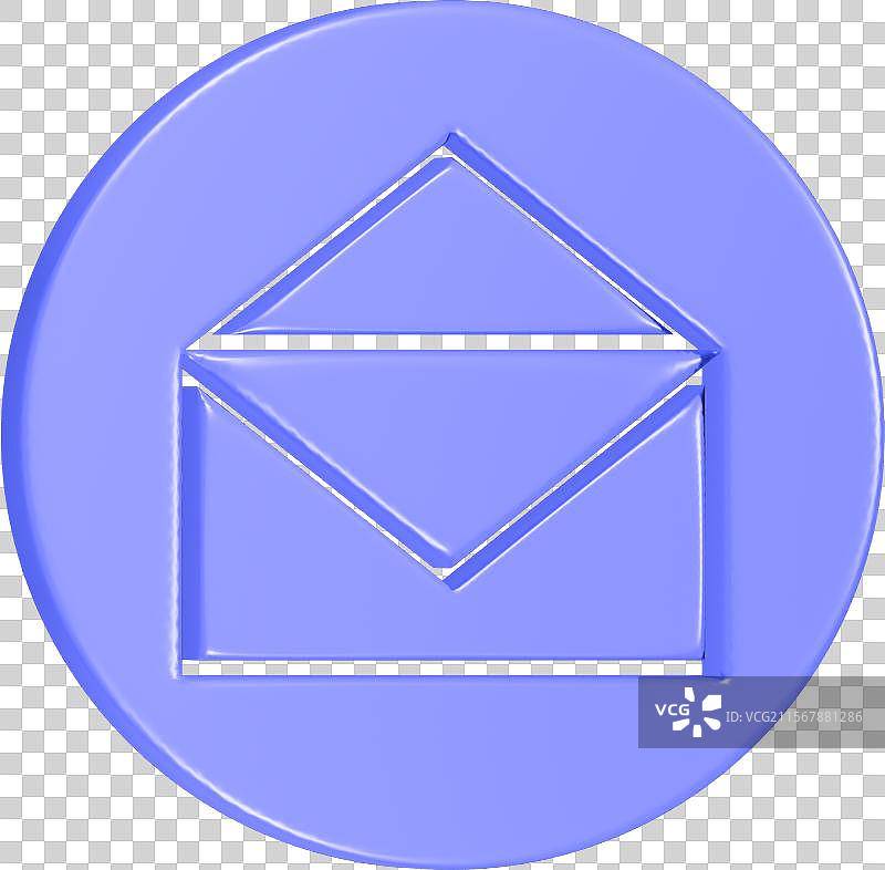3D电子邮件图标图片素材