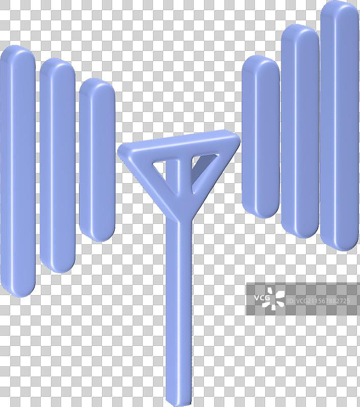 3D 无线网络图标图片素材