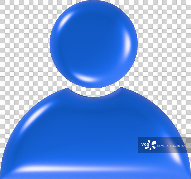 商务人士 3D 渲染图标图片素材