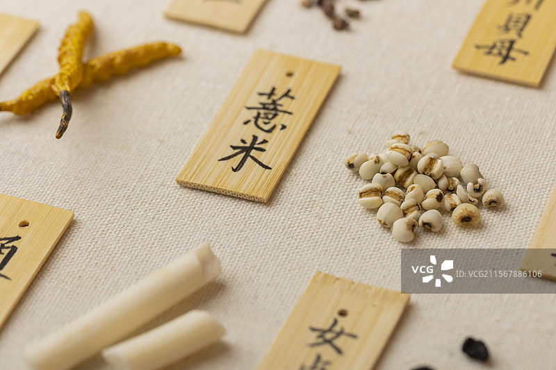 药食同源食品：薏米图片素材