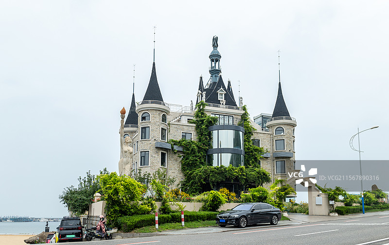 山东威海海湾四季城堡别墅酒店图片素材