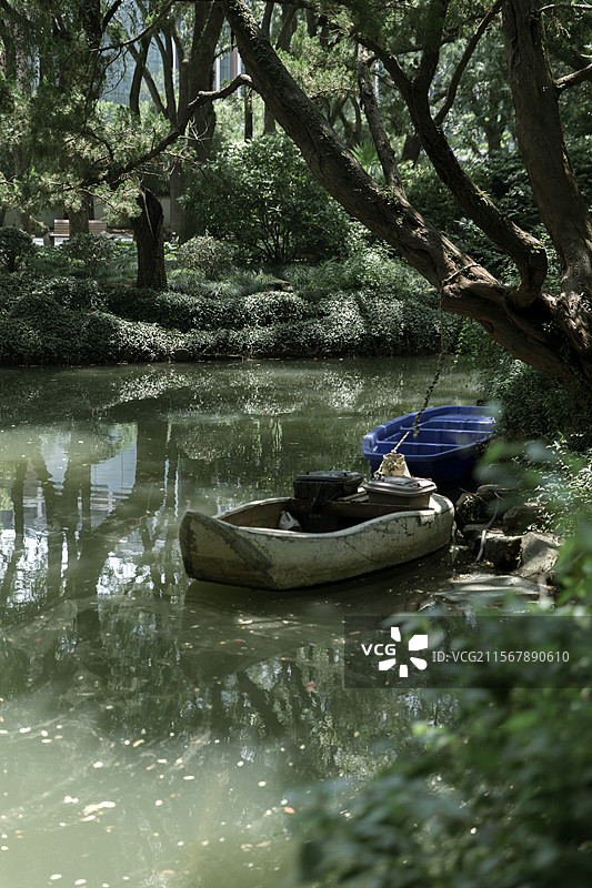 园林中式园林公园风景绿色植物美景绿植夏天郁郁葱葱养眼手机壁纸电脑壁纸电脑屏保屏保壁纸亭台小桥流水江南图片素材