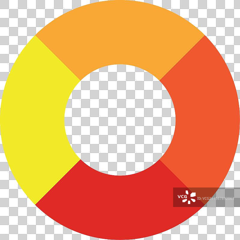 扁平饼图图标符号图片素材