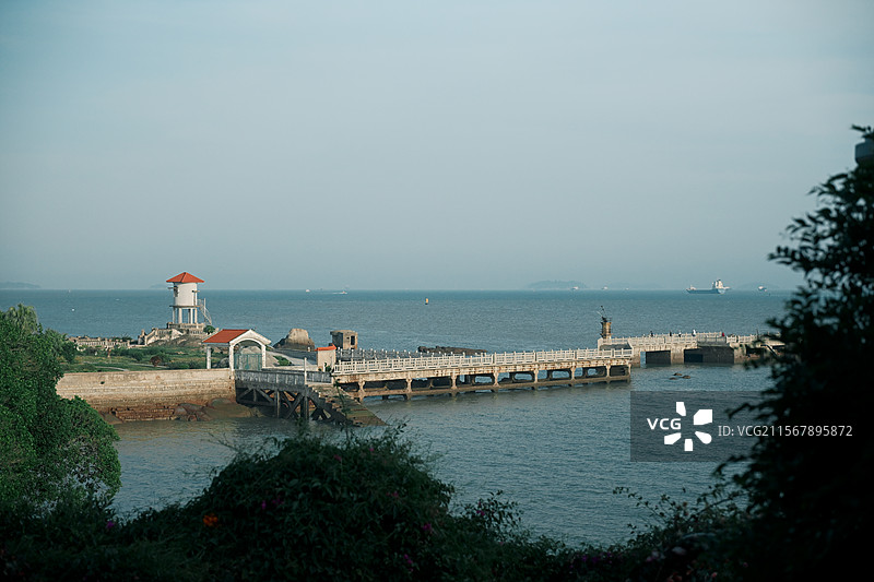 鼓浪屿的海图片素材