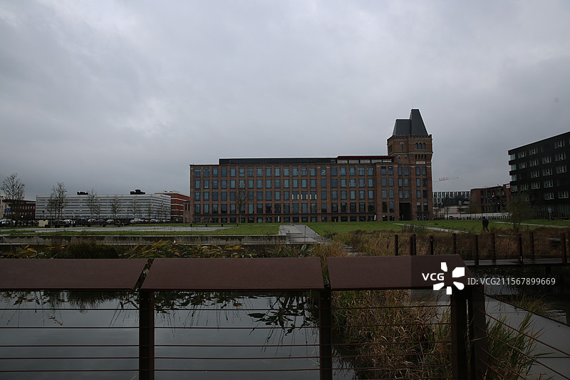 欧洲科技中心 Usines Le Blan-Lafont B+A 建筑师事务图片素材