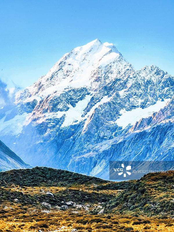 新西兰库克山图片素材