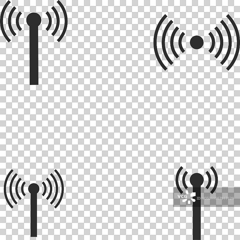 无线网络图标图片素材