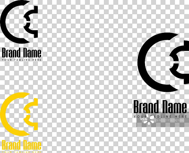 现代商业字母C标志设计图片素材
